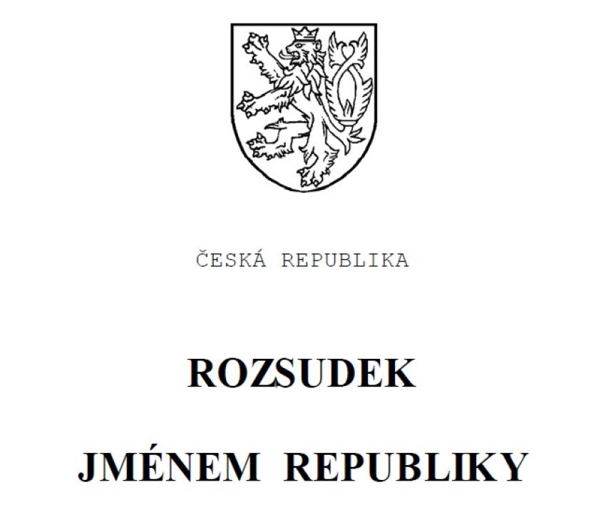 rozsudek